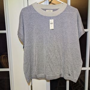 Anthropologie Short Sleeve Sweater